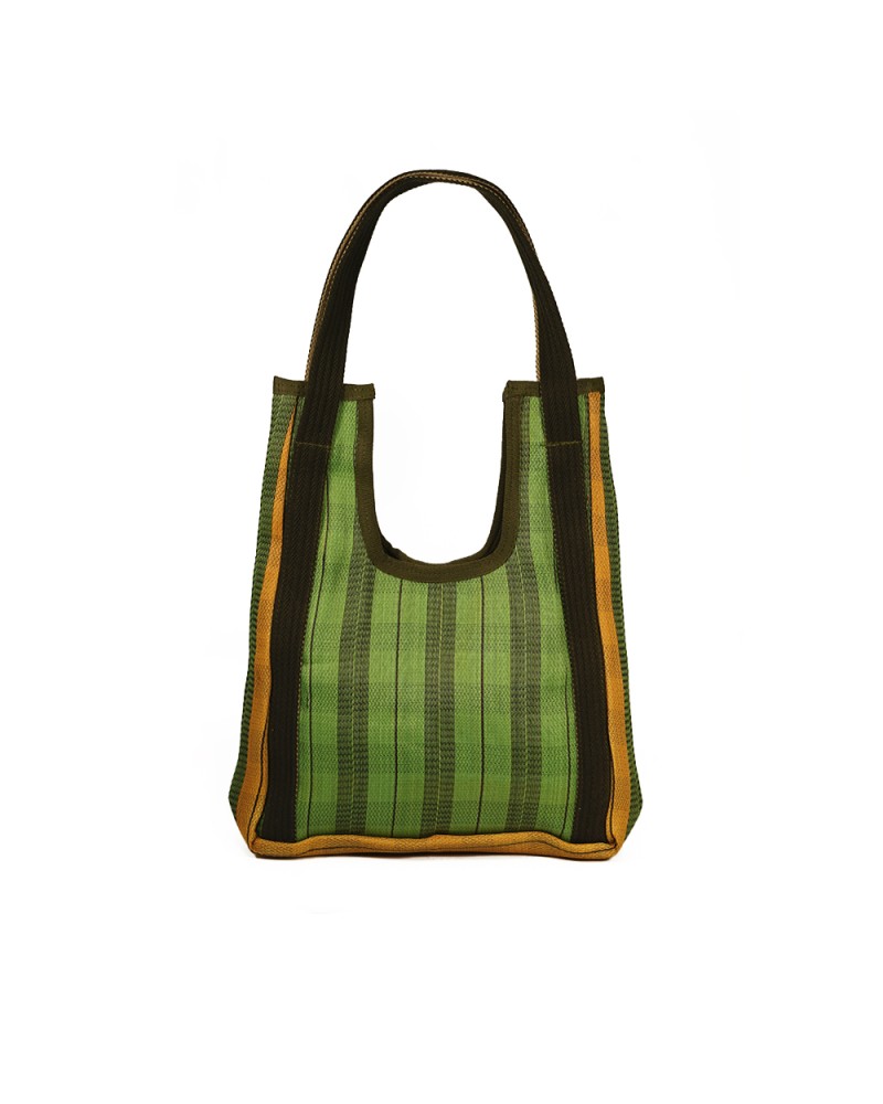 Hole Bag Jade: Bolso de Hombro Boho Reversible - Babachic