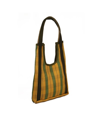 Hole Bag Jade: Bolso de Hombro Boho Reversible - Babachic