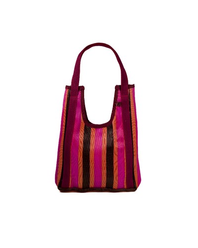 Hole Bag Berry: Bolso de Hombro Boho Reversible - Babachic