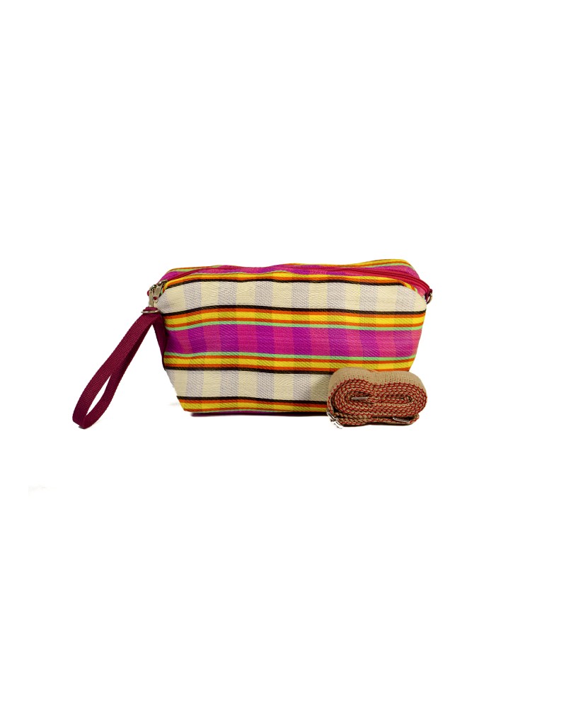 Catch Bag Pink sunrise de Babachic | Bolso de Mano y Bandolera Versátil