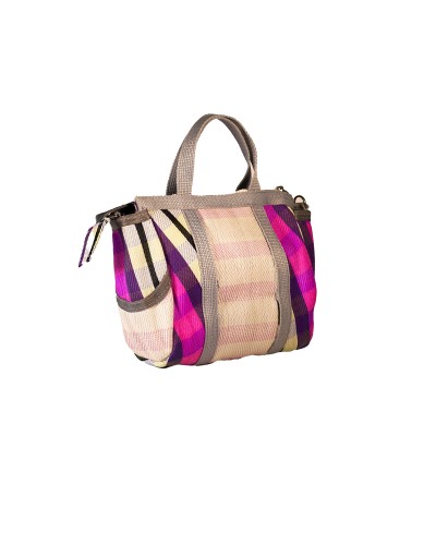 Bolso Mini Buni Bag Violet Geo| Plástico Reciclado