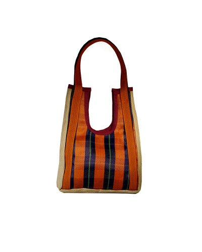 Hole Bag Andino: Bolso de Hombro Boho Reversible - Babachic