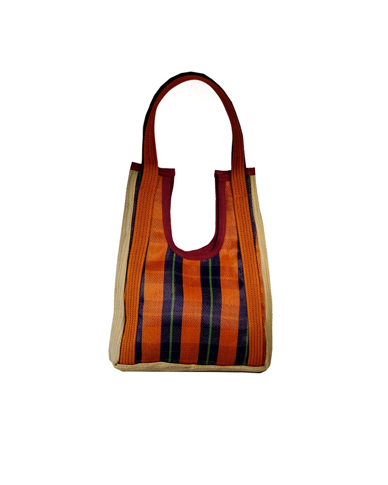Hole Bag Andino: Bolso de Hombro Boho Reversible - Babachic