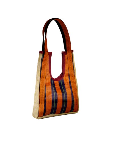 Hole Bag Andino: Bolso de Hombro Boho Reversible - Babachic