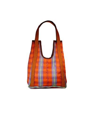 Hole Bag Nectarine: Reversible Boho Shoulder Bag - Babachic