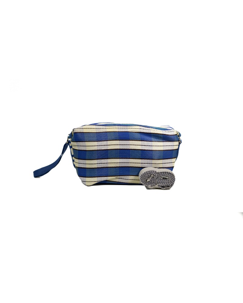 Catch Bag Azul marino de Babachic | Bolso de Mano y Bandolera Versátil