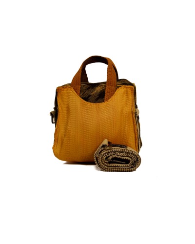 Bolso Z Purse Biscuit: Diseño Ikat y Plástico Reciclado | Babachic Shop