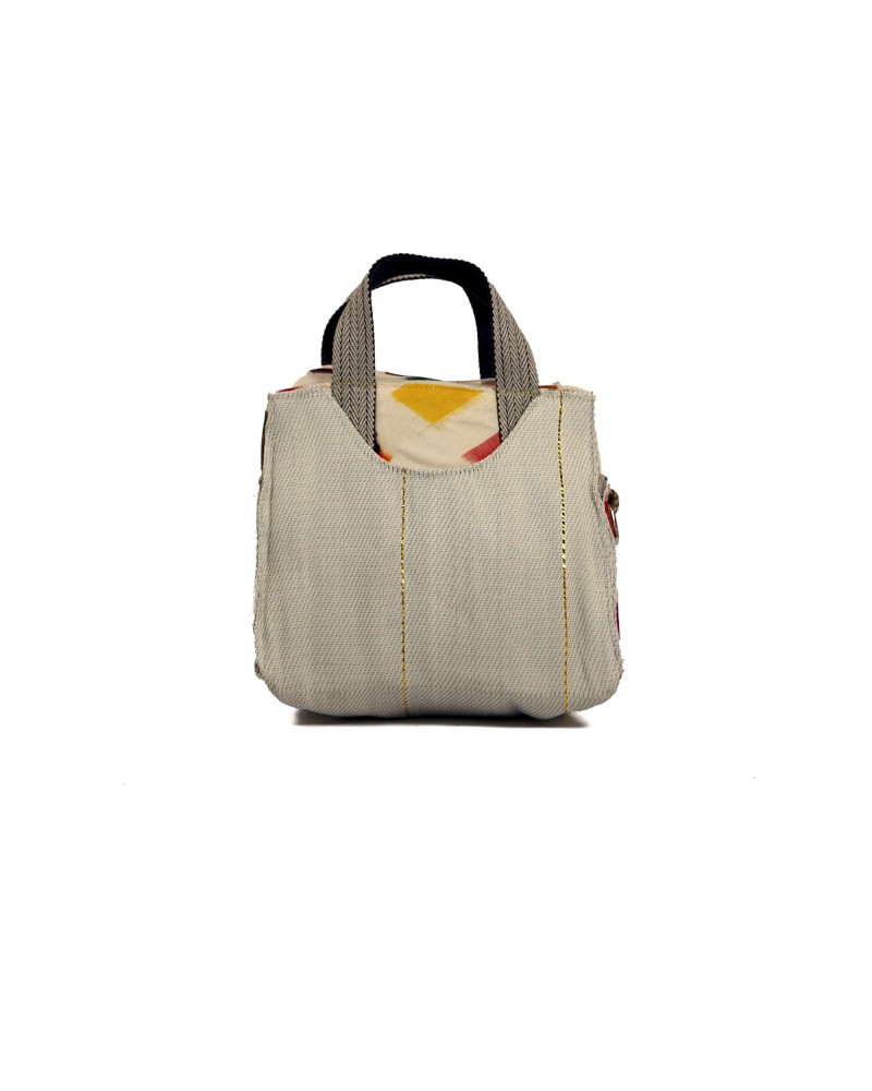 Z Purse Multicolor Paint Bag: Ikat Design & Recycled Plastic | Babachic Shop