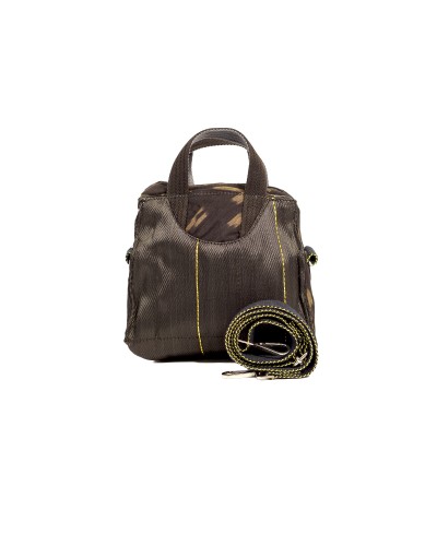 Z Purse Animal Print Bag: Ikat Design & Recycled Plastic | Babachic Shop