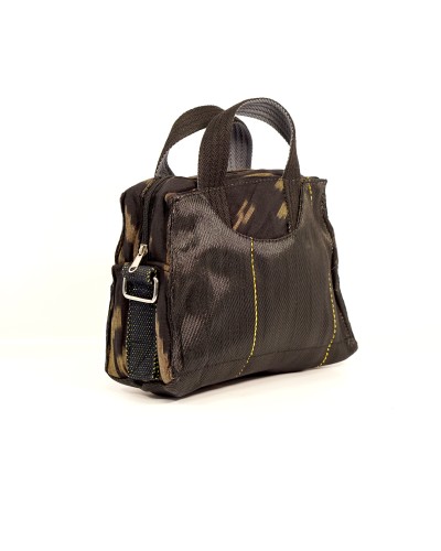 Z Purse Animal Print Bag: Ikat Design & Recycled Plastic | Babachic Shop