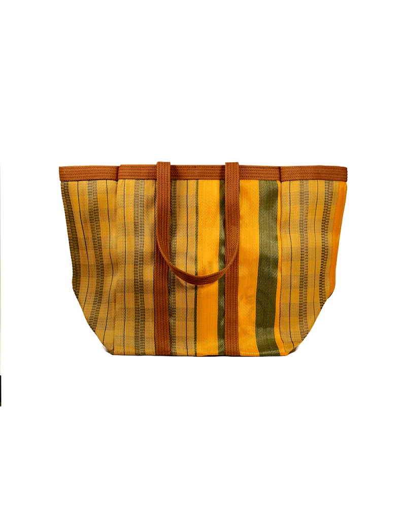 Bolso Picnic Medium Mostaza - El Bolso Ideal para la Playa y el Día a Día - Babachic