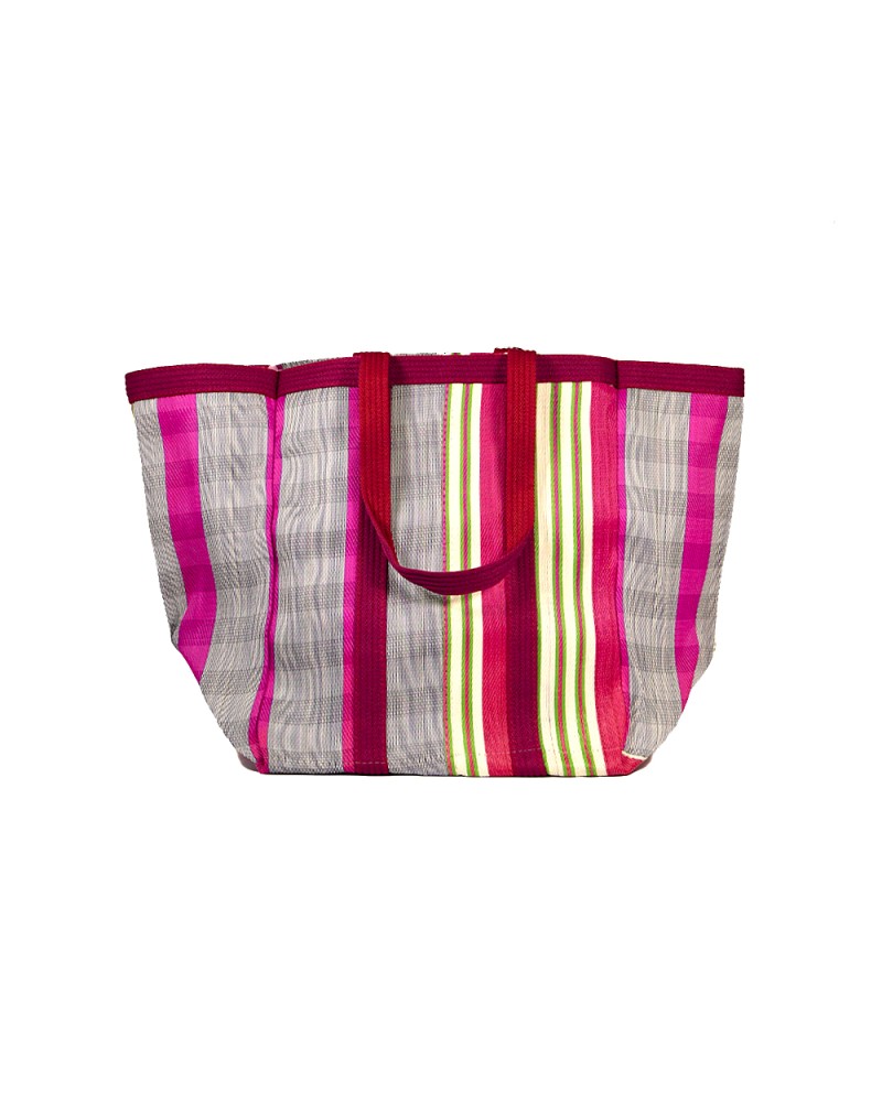 Bolso Picnic Medium Fucsia Andean - El Bolso Ideal para la Playa y el Día a Día - Babachic