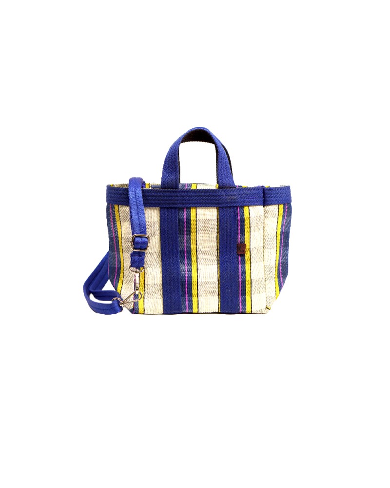 Babachic Picnic Xtra Mini L'Azulée | Bolso de Mano y Bandolera Moderno