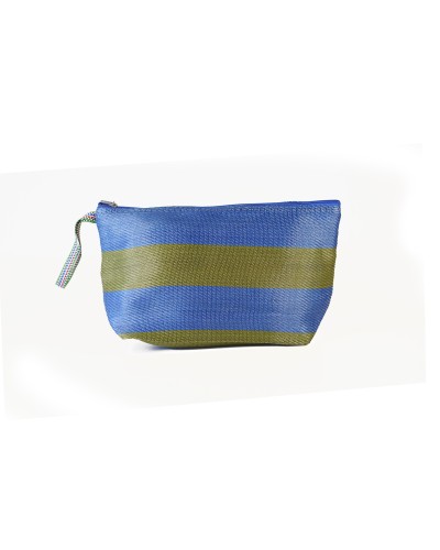 Troussette Small Blue & Olive Babachic | Neceser de Plástico Reciclado
