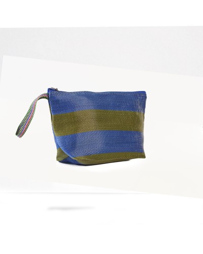 Troussette Small Blue & Olive Babachic | Neceser de Plástico Reciclado