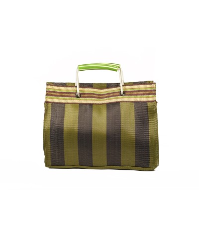 Babachic Shop - Market Vintage Small Army - Recycled Plastic Shopper Bag