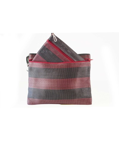 Pouches 2P Set Ébano - Dúo de Estuches de Plástico Reciclado
