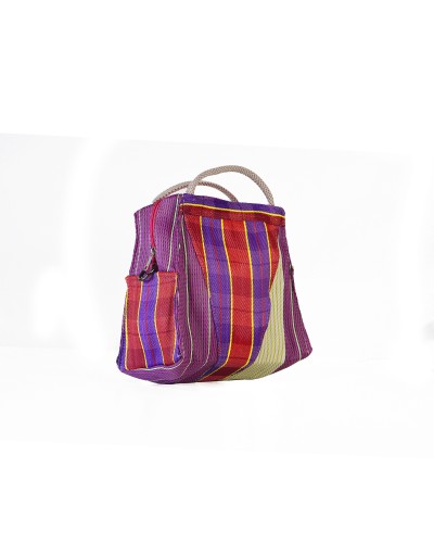 Bolso Petit Folk Magenta| Bolso de Mano y Bandolera | Babachic Shop