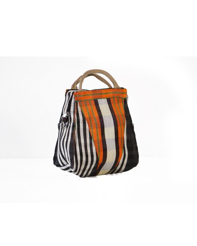 Bolso Petit Orange Grid| Bolso de Mano y Bandolera | Babachic Shop