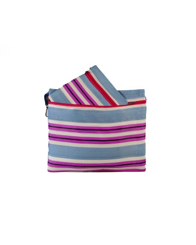 Pouches 2P Set Turquoise - Duo de Pochettes en Plastique Recyclé