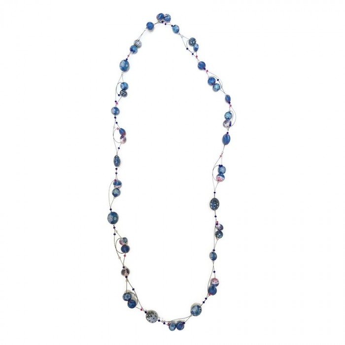 Long Light necklace - Blue Berry