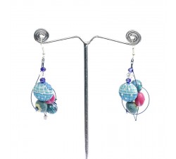 Earrings Earrings 2 - Blue Berry Babachic by Moodywood