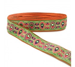 Embroidery Indian border - 60 mm babachic