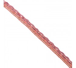 Ribbons Galon Indien - Rose saumoné - 10 mm