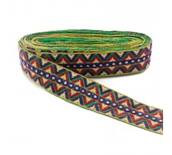 Embroidery Zig-zag embroidery - 55 mm babachic