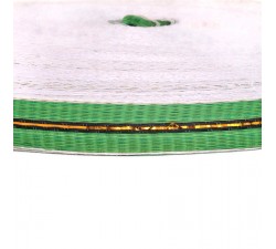 Straps  Sangle fine en plastique recyclé vert - 23 mm  SA23-004