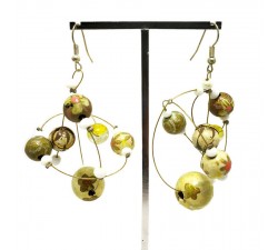 Earrings Round antic gold earrings Babachic by Moodywood