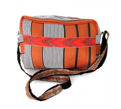 Handbags Sac - trousse de toilette orange et noir Babachic by Moodywood