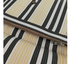 Unisex computer bag, pale yellow and black